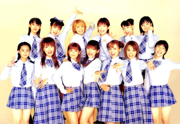 Morning Musume Schoolgirl Outfits